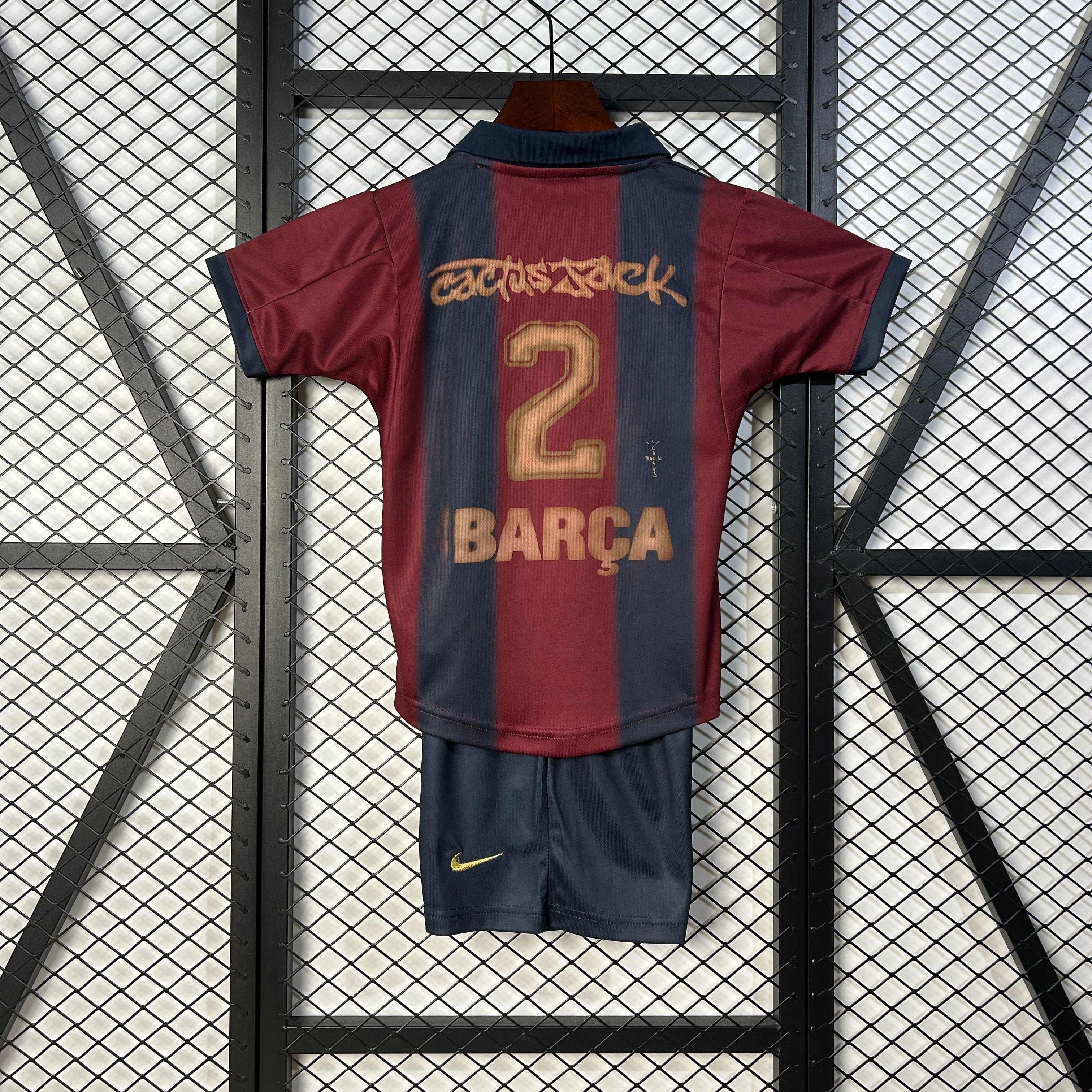 Equipación del FC Barcelona x Cactus Jack (Local) Edición LIMITADA para niños