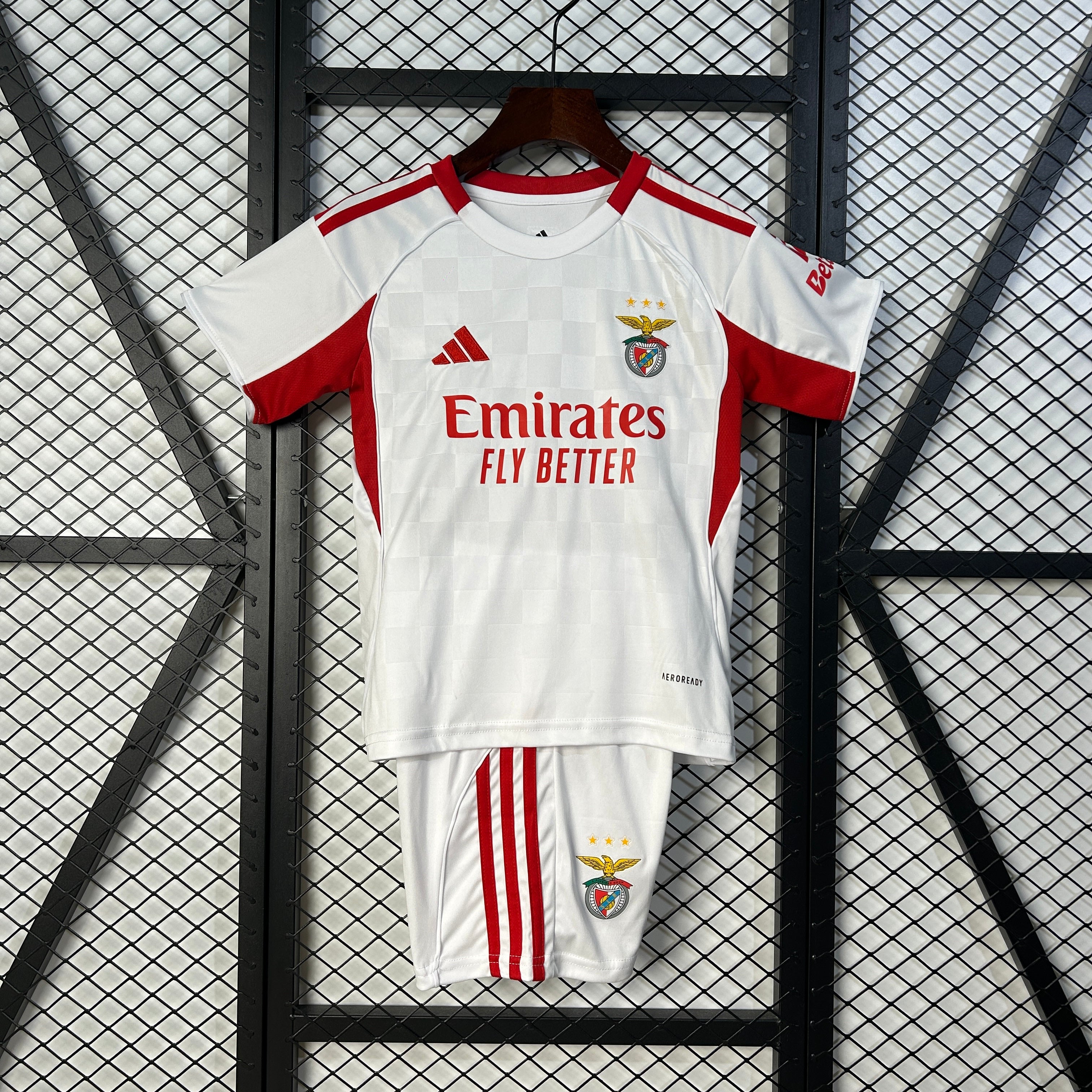 Benfica Visitante 25-26 Equipación para Niños