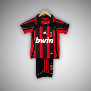 Ac Milan Retro Local 06-07 Equipación para Niños