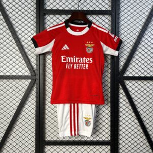 Benfica Local 25-26 Equipación para Niños