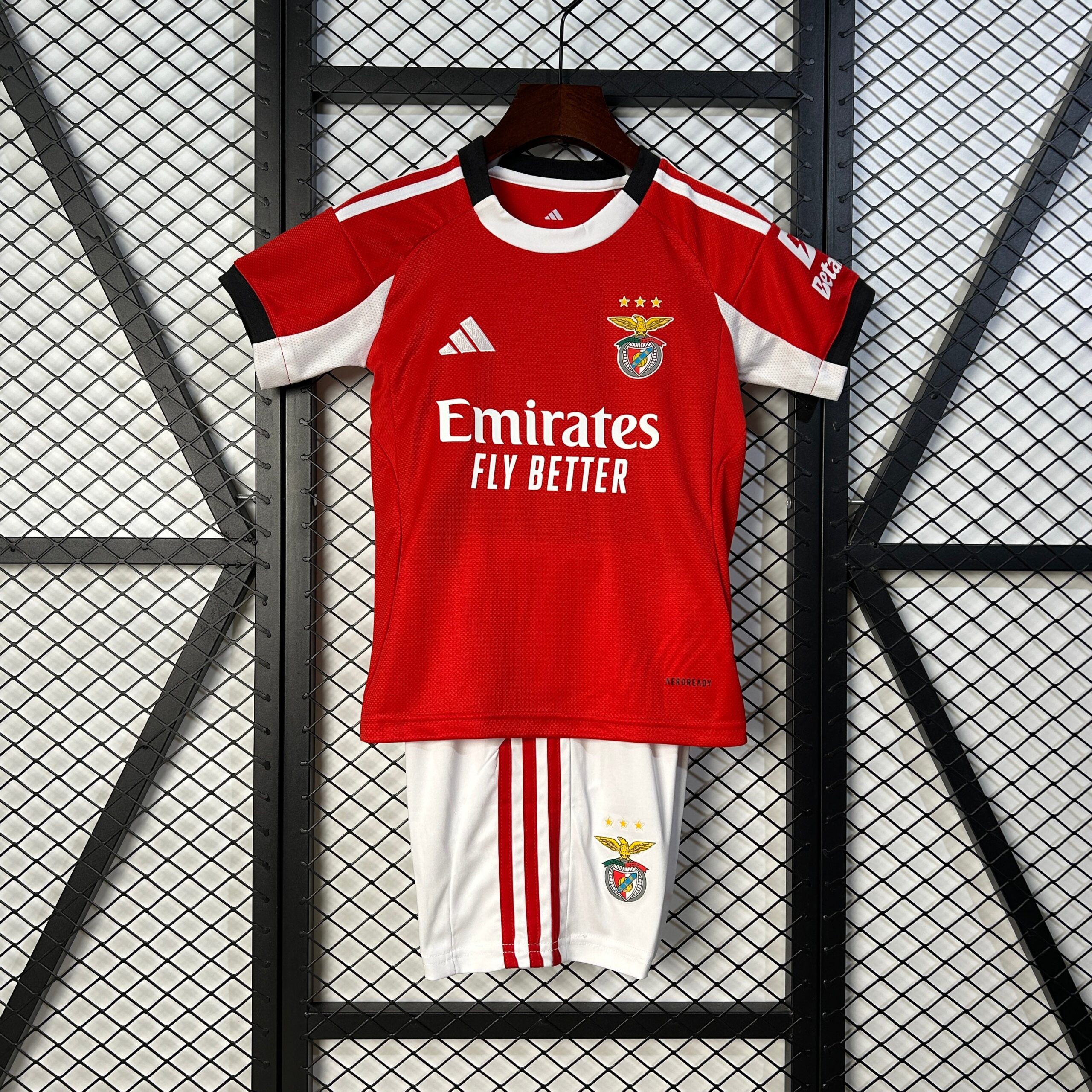 Benfica Local 25-26 Equipación para Niños